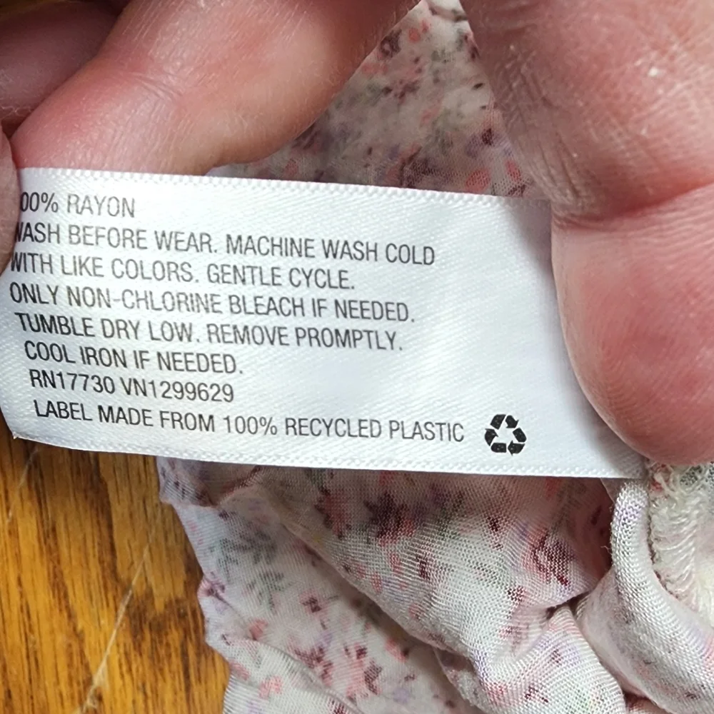 Art Class Sleeveless Dress Short And Long Floral Women's Size XXL - Picture 11 of 12